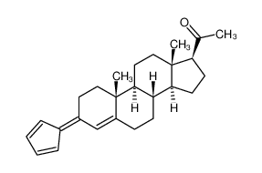 1-[(8S,9S,10R,13S,14S,17S)-3-cyclopenta-2,4-dien-1-ylidene-10,13-dimethyl-1,2,6,7,8,9,11,12,14,15,16,17-dodecahydrocyclopenta[a]phenanthren-17-yl]ethanone CAS:6952-10-9 manufacturer & supplier