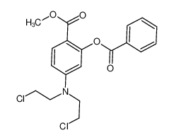 methyl 2-benzoyloxy-4-[bis(2-chloroethyl)amino]benzoate CAS:6952-17-6 manufacturer & supplier