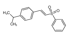 1-((E)-2-Benzenesulfonyl-vinyl)-4-isopropyl-benzene CAS:69520-12-3 manufacturer & supplier