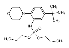 di-n-propyl N-(5-tert.-butyl-2-morpholinophenyl)phosphoramidate CAS:69530-76-3 manufacturer & supplier