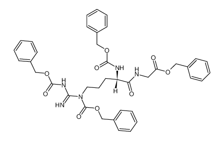 Nα,NG,NG-tribenzyloxycarbonylarginylglycine benzyl ester CAS:69538-48-3 manufacturer & supplier