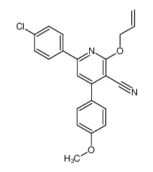 2-allyloxy-6-(4-chloro-phenyl)-4-(4-methoxy-phenyl)-nicotinonitrile CAS:69538-92-7 manufacturer & supplier