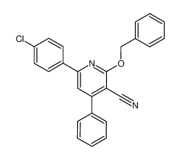 2-benzyloxy-6-(4-chloro-phenyl)-4-phenyl-nicotinonitrile CAS:69538-94-9 manufacturer & supplier