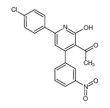 1-[6-(4-Chloro-phenyl)-2-hydroxy-4-(3-nitro-phenyl)-pyridin-3-yl]-ethanone CAS:69539-43-1 manufacturer & supplier