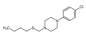 1-(butylsulfanylmethyl)-4-(4-chlorophenyl)piperazine CAS:6954-51-4 manufacturer & supplier