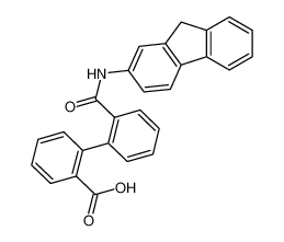 2-[2-(9H-fluoren-2-ylcarbamoyl)phenyl]benzoic acid CAS:6954-59-2 manufacturer & supplier