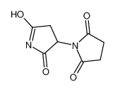 1-(2,5-dioxopyrrolidin-3-yl)pyrrolidine-2,5-dione CAS:69556-95-2 manufacturer & supplier