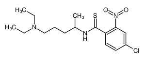 4-chloro-N-[4-(diethylamino)-1-methylbutyl]-2-nitrothiobenzamide CAS:69558-81-2 manufacturer & supplier