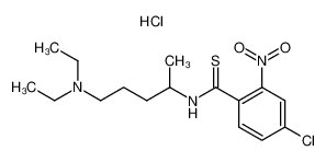 4-Chloro-N-(4-diethylamino-1-methyl-butyl)-2-nitro-thiobenzamide; hydrochloride CAS:69559-09-7 manufacturer & supplier