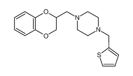 1-(2,3-dihydro-benzo[1,4]dioxin-2-ylmethyl)-4-thiophen-2-ylmethyl-piperazine CAS:69559-34-8 manufacturer & supplier