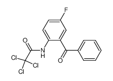 2-Trichloracetamid-5-fluor-benzophenon CAS:69559-42-8 manufacturer & supplier