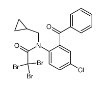 N-(2-Benzoyl-4-chloro-phenyl)-2,2,2-tribromo-N-cyclopropylmethyl-acetamide CAS:69559-63-3 manufacturer & supplier