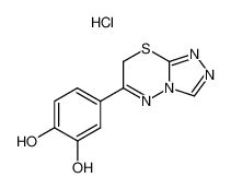 4-(7H-[1,2,4]triazolo[3,4-b][1,3,4]thiadiazin-6-yl)-benzene-1,2-diol; monohydrochloride CAS:69560-90-3 manufacturer & supplier