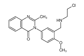 3-{3-[(2-chloro-ethylamino)-methyl]-4-methoxy-phenyl}-2-methyl-3H-quinazolin-4-one CAS:69561-22-4 manufacturer & supplier