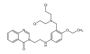 3-[2-(3-{[bis-(2-chloro-ethyl)-amino]-methyl}-4-ethoxy-anilino)-ethyl]-3H-quinazolin-4-one CAS:69561-57-5 manufacturer & supplier