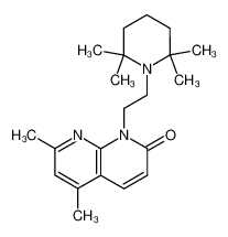 5,7-dimethyl-1-[2-(2,2,6,6-tetramethyl-piperidin-1-yl)-ethyl]-1H-[1,8]naphthyridin-2-one CAS:69587-66-2 manufacturer & supplier