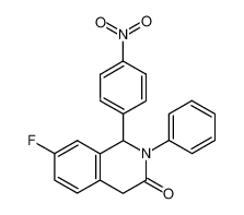 7-fluoro-1-(4-nitro-phenyl)-2-phenyl-1,4-dihydro-2H-isoquinolin-3-one CAS:69589-04-4 manufacturer & supplier