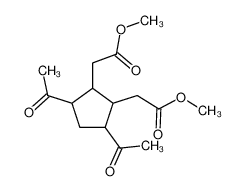 (3,5-Diacetyl-2-methoxycarbonylmethyl-cyclopentyl)-acetic acid methyl ester CAS:69590-68-7 manufacturer & supplier