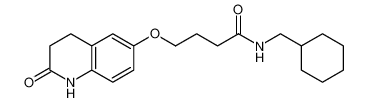 N-(cyclohexylmethyl)-4-((2-oxo-1,2,3,4-tetrahydroquinolin-6-yl)oxy)butanamide CAS:69592-84-3 manufacturer & supplier