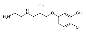 1-(2-Amino-ethylamino)-3-(4-chloro-3-methyl-phenoxy)-propan-2-ol CAS:69595-43-3 manufacturer & supplier