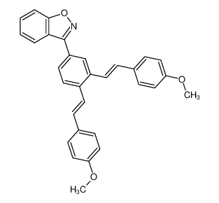 3-[3,4-bis-(4-methoxy-trans-styryl)-phenyl]-benzo[d]isoxazole CAS:69600-43-7 manufacturer & supplier