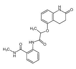 N-methyl-2-[2-(2-oxo-1,2,3,4-tetrahydro-quinolin-5-yloxy)-propionylamino]-benzamide CAS:69600-65-3 manufacturer & supplier