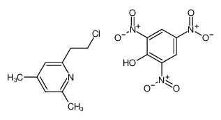 2-(2-chloroethyl)-4,6-dimethylpyridine,2,4,6-trinitrophenol CAS:69603-40-3 manufacturer & supplier