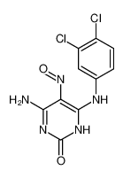 6-amino-4-(3,4-dichloroanilino)-5-nitroso-1H-pyrimidin-2-one CAS:6961-74-6 manufacturer & supplier