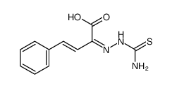 (E,2Z)-2-(carbamothioylhydrazinylidene)-4-phenylbut-3-enoic acid CAS:6961-77-9 manufacturer & supplier