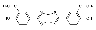 (4Z)-2-methoxy-4-[(5E)-5-(3-methoxy-4-oxocyclohexa-2,5-dien-1-ylidene)-3,6-dihydro-[1,3]thiazolo[5,4-d][1,3]thiazol-2-ylidene]cyclohexa-2,5-dien-1-one CAS:6961-99-5 manufacturer & supplier