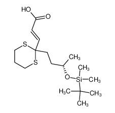 (E)-7-tert-butyl-dimethylsiloxy-4,4-(trimethylene-dithio)-2-octenoic acid CAS:69610-95-3 manufacturer & supplier