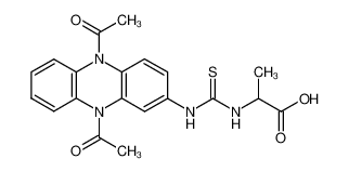 N-(5,10-diacetyl-5,10-dihydro-phenazin-2-ylthiocarbamoyl)-alanine CAS:69615-32-3 manufacturer & supplier