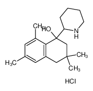 3,3,6,8-tetramethyl-1-piperidin-2-yl-2,4-dihydronaphthalen-1-ol,hydrochloride CAS:6962-32-9 manufacturer & supplier