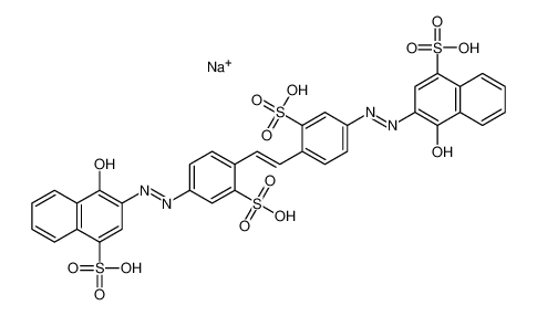 1-Naphthalenesulfonic acid, 3,3'-[1,2-ethenediylbis [(3-sulfo-4,1-phenylene)azo]]bis[4-hydroxy-, tetrasodium salt CAS:6962-42-1 manufacturer & supplier