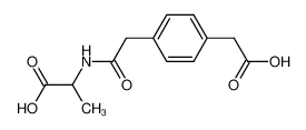 N-(p-Carboxymethylphenylacetyl)-(+-)alanin CAS:69622-04-4 manufacturer & supplier