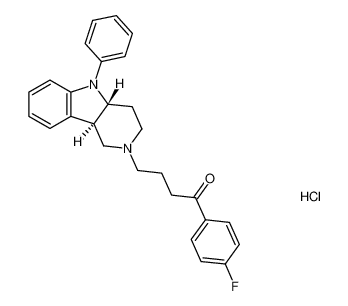 1-(4-fluorophenyl)-4-((4aR,9bR)-5-phenyl-1,3,4,4a,5,9b-hexahydro-2H-pyrido[4,3-b]indol-2-yl)butan-1-one hydrochloride CAS:69623-14-9 manufacturer & supplier