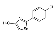 2-(4-chloro-phenyl)-4-methyl-selenazole CAS:69625-87-2 manufacturer & supplier