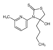 4-butyl-4-hydroxy-3-(6-methyl-pyridin-2-yl)-thiazolidine-2-thione CAS:69627-73-2 manufacturer & supplier