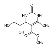 4-(1,2-dihydroxy-ethyl)-6-methyl-2-oxo-1,2,3,4-tetrahydro-pyrimidine-5-carboxylic acid methyl ester CAS:69628-17-7 manufacturer & supplier