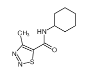 4-methyl-[1,2,3]thiadiazole-5-carboxylic acid cyclohexylamide CAS:69635-98-9 manufacturer & supplier