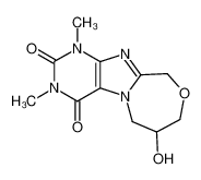 7-hydroxy-1,3-dimethyl-7,8-dihydro-1H,6H,10H-[1,4]oxazepino[3,4-f]purine-2,4-dione CAS:69636-41-5 manufacturer & supplier