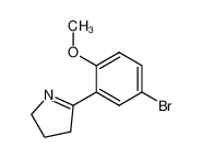 5-(5-bromo-2-methoxy-phenyl)-3,4-dihydro-2H-pyrrole CAS:69639-95-8 manufacturer & supplier