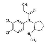 N-(3,4-dichlorophenyl)-N-[2-(methylamino)cyclopentyl]propanamide CAS:69642-69-9 manufacturer & supplier