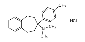 N,N-dimethyl-7-(p-tolyl)-6,7,8,9-tetrahydro-5H-benzo[7]annulen-7-amine hydrochloride CAS:69643-08-9 manufacturer & supplier