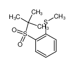 1-(2-Methyl-propane-2-sulfonyl)-2-methylsulfanyl-benzene CAS:69649-32-7 manufacturer & supplier