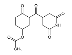 [3-(2,6-dioxopiperidine-4-carbonyl)-4-oxocyclohexyl] acetate CAS:6965-66-8 manufacturer & supplier