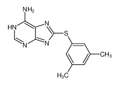 1H-Purin-6-amine, 8-[(3,5-dimethylphenyl)thio]- CAS:696574-65-9 manufacturer & supplier