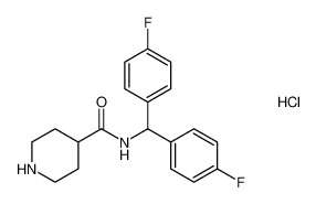 N-(bis(4-fluorophenyl)methyl)piperidine-4-carboxamide hydrochloride CAS:696588-77-9 manufacturer & supplier