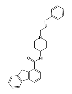 N-(1-cinnamylpiperidin-4-yl)-9H-fluorene-1-carboxamide CAS:696590-64-4 manufacturer & supplier