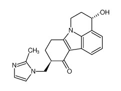 (4S,10R)-4-hydroxy-10-((2-methyl-1H-imidazol-1-yl)methyl)-5,6,9,10-tetrahydro-4H-pyrido[3,2,1-jk]carbazol-11(8H)-one CAS:696596-16-4 manufacturer & supplier